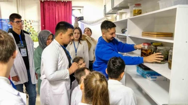 BŞEÜ’de Özel Öğrenciler Laboratuvar Ortamını Tanıdı