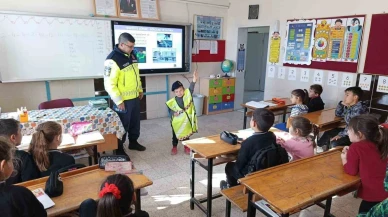 Tavşanlı’da Öğrencilere Trafik Bilinci Eğitimi Verildi