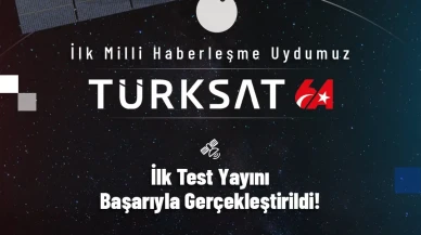 TÜRKSAT 6A İlk Test Yayınında Başarıya Ulaştı!