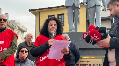 DİSK Emekli-Sen Eskişehir Şube Başkanı Hatice Kılıç: “Ya hep beraber ya hiç birimiz”