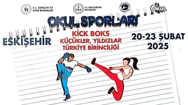 Okul Sporları Kick Boks Türkiye Şampiyonası Başlıyor!