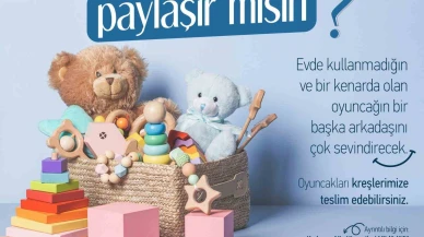 Odunpazarı'nda "Oyuncağını Benimle Paylaşır Mısın?" Kampanyası Başladı