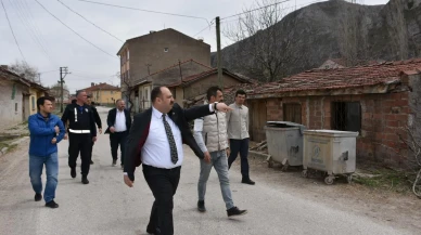 İnönü Belediye Başkanı Serhat Hamamcı İlçede İncelemelerde Bulundu