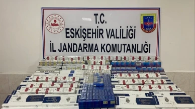 Eskişehir'de Kaçak Sigara Satıcısı Yakalandı