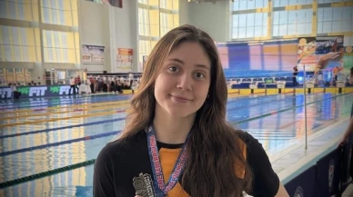 Eskişehirli Genç Sporcu Sudem Deniz, Uluslararası Yüzme Yarışmasında Şampiyon Oldu