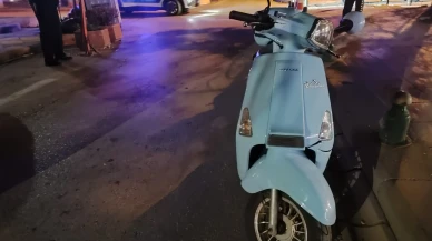 Eskişehir’de motosiklet sürücüsü zincire takılarak yaralandı