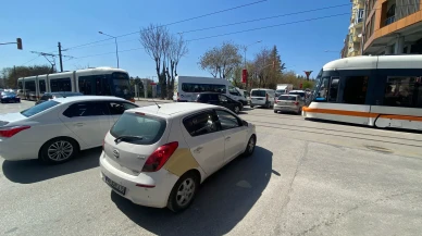 Eskşehir’de ışık ihlali ulaşımı kilitledi