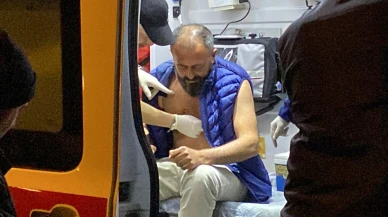 Eskişehir’de Kendini Bıçaklayan Alkollü Şahıs Hastaneye Kaldırıldı