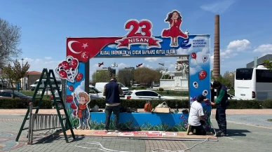Eskişehir’de 23 Nisan için hazırlıklar başladı