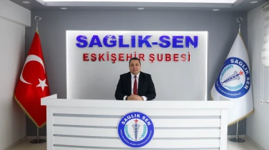 Sağlık-Sen Eskişehir Şube Başkanı 23 Nisan’ı Kutladı