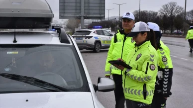Eskişehir'de trafik denetimlerinde binlerce araca ceza kesildi