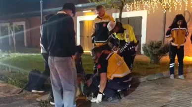 Eskişehir’de U dönüşü yapan araçla çarpışan motosiklet sürücüsü yaralandı