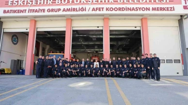 Yeni İtfaiye Erlerine Başkan Ünlüce’den Destek Ziyareti
