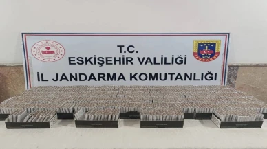 Eskişehir'de Jandarmadan Kaçak Sigara Operasyonu: 5 Bin 750 Makaron Ele Geçirildi