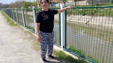 Eskişehir'de ölüm kanalına yapılan korkulukların yetersizliği vatandaşı isyan ettirdi