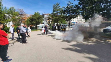 Eskişehir'de sağlık personeline yönelik acil durum tahliye tatbikatı düzenlendi