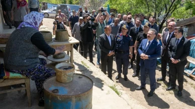 Vali Hüseyin Aksoy, Sorkun Çömleği’nin doğduğu toprakları ziyaret etti