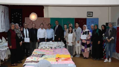 Günyüzü Halk Eğitim Müdürlüğünde yıl sonu sergisi