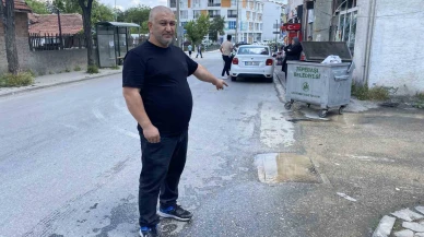 Eskişehir'de şebeke suyu hattındaki patlak onarılmayı bekliyor: Vatandaş çözüm istiyor