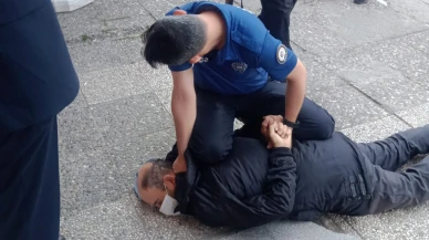 Bir Banka Şubesine Tüfekle Giren Şahıs Gözaltına Alındı