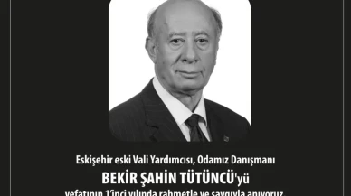 Eskişehir Sanayi Odası, Bekir Şahin Tütüncü’yü Vefatının 1. Yılında Andı