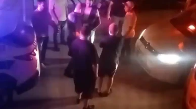 Evini gözetleyen kişiyi bıçakla kovaladı iddiası