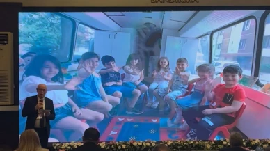 Odunpazarı'nın kreş ve oyun otobüsü projesi Bandırma’da tanıtıldı