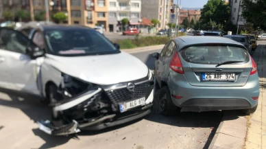 Sürtüşmeli Kazada: 1 Yaralı