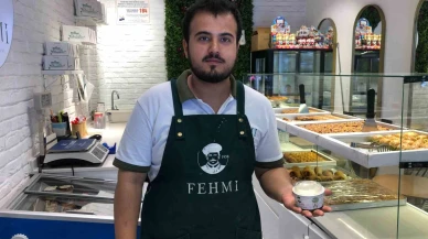 Eskişehir'de yazın yeni favorisi: İrmik helvalı dondurma!