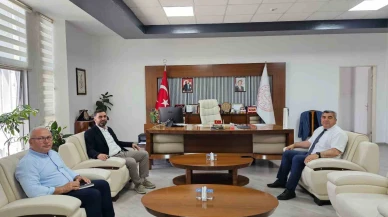 Gençlik ve Spor İl Müdürü Aslan’dan İl Milli Eğitim Müdürü Sünnetci’ye ziyaret