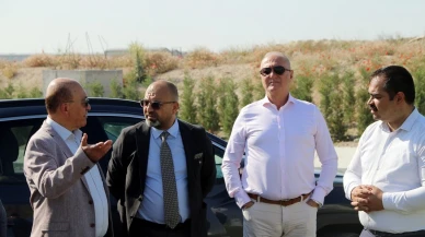 Kütahya OSB Yönetimi altyapı ve üstyapı çalışmalarını sahada inceledi