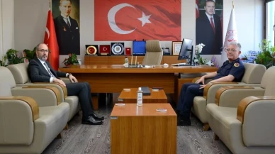 Sağlık Müdürü Öztürk’e hayırlı olsun ziyareti