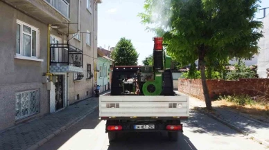 Tepebaşı haşerelere karşı sahada