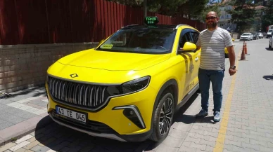 Tavşanlı’da TOGG’lu Taksi Hizmeti Dikkat Çekiyor