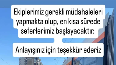 Eskişehir’de Trafik Kazası Nedeniyle Aksayan Tramvay Seferleri Normalleşti