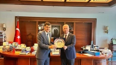 Başkan Eyüp Kahveci, Mansur Yavaş'ı Ziyaret Etti!