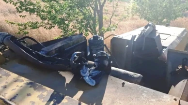 Kütahya’da Biçerdöver Yangını Muhtarlığın Tankeriyle Söndürüldü