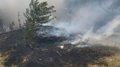 Gediz’de Alevler Mahalleliye Korku Dolu Anlar Yaşattı
