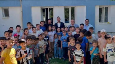 Kaymakam Aslan Yaz Kur'an Kursu Öğrencileriyle Bir Araya Geldi