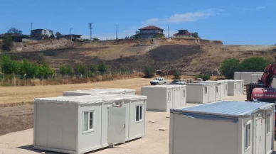 Bilecik’te Yangın Mağdurlarına Konteyner Kent Kuruluyor