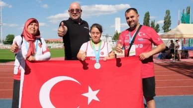 Özel Sporcuya Avrupa’da Madalya Yağmuru