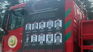 Seyitgazi'de Yangın Şehitleri Dualarla Anıldı