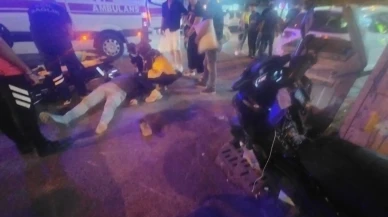 Eskişehir'de Motosiklet Kazası