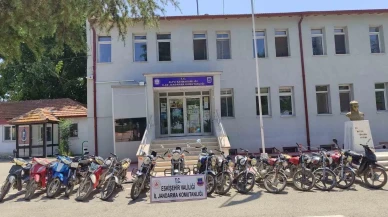 Eskişehir’de Şase ve Motor Numarası Değiştirilmiş 16 Motosiklet Ele Geçirildi