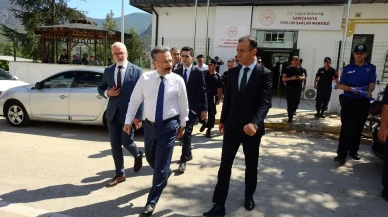 Vali Aksoy, Sarıcakaya’daki Yeni Sağlık Tesislerini İnceledi
