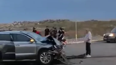 İhlamurkent’te döner kavşakta kaza: 4 kişi yaralandı