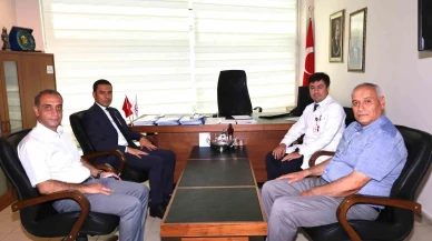 Dinar Kaymakamı Uğuz’dan hastane ziyareti