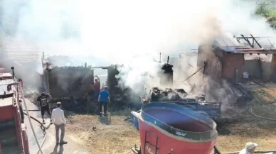 Bilecik’te Samanlık Yangını: 1 Kişi Yaralandı
