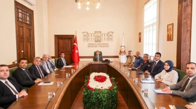 Vali Sözer'den Asayiş Toplantısı