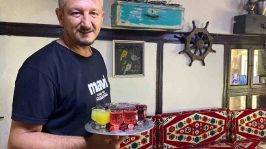 Eskişehir’de 14 yıldır Osmanlı şerbetlerini yaşatıyor